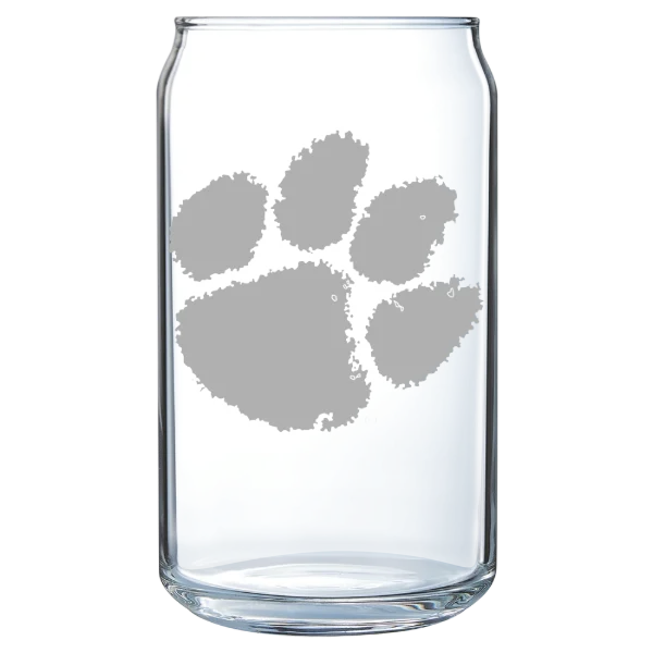 Clemson University Polar Camel 16 oz. Can Glass