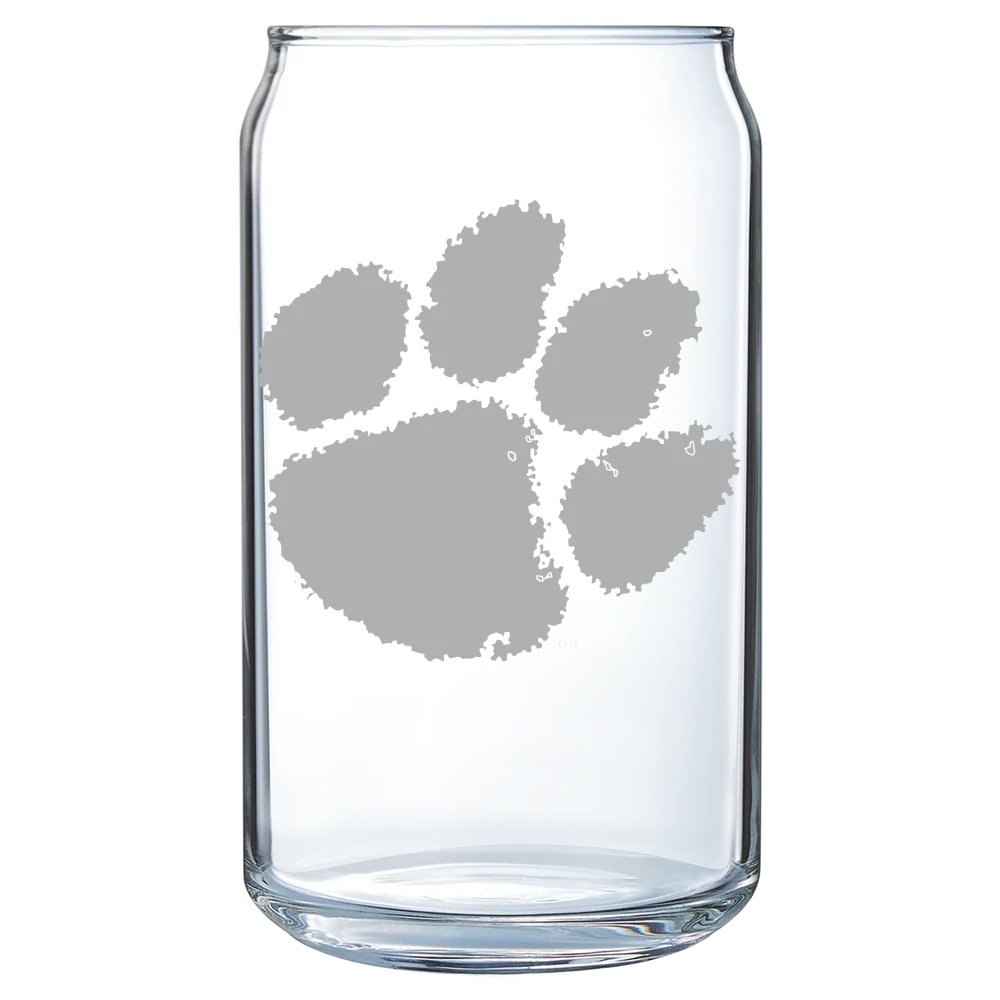 Clemson University Polar Camel 16 oz. Can Glass