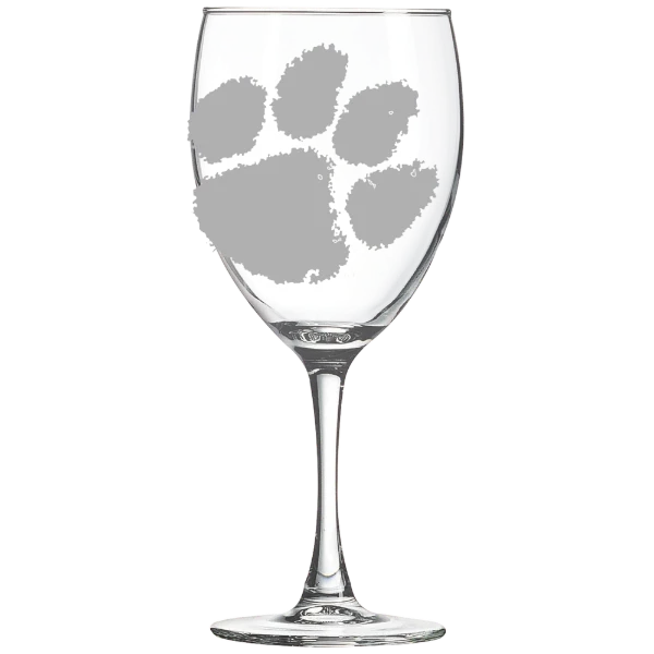 Clemson University Polar Camel 10 1/2 oz. Wine Glass