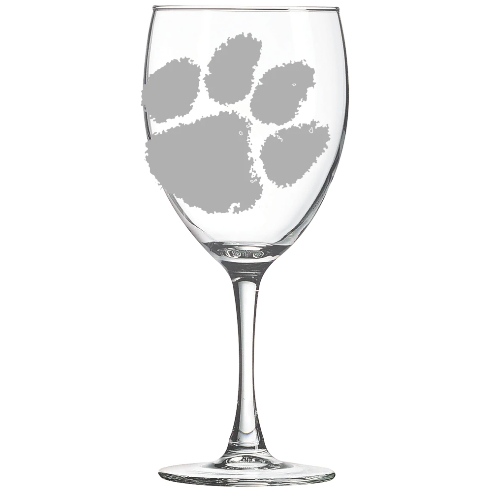 Clemson University Polar Camel 10 1/2 oz. Wine Glass