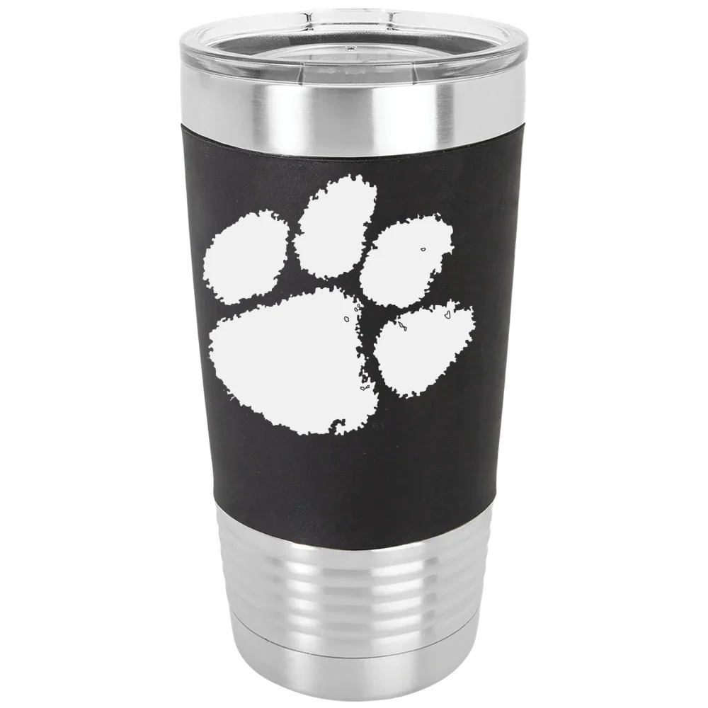 Clemson University Polar Camel 20 oz. Silicone Grip Tumbler with Standard Lid