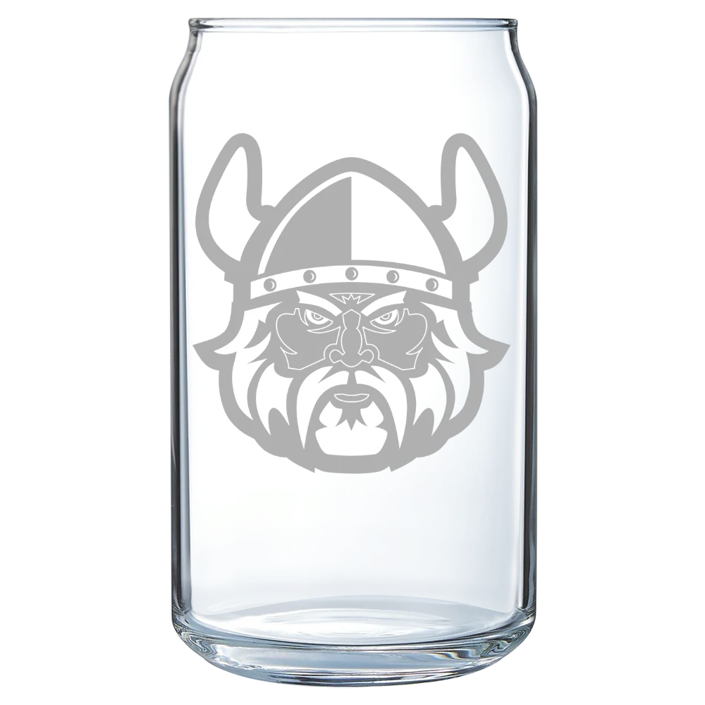 Cleveland State University Polar Camel 16 oz. Can Glass