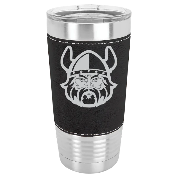 Cleveland State University Polar Camel 20 oz. Leatherette Grip Tumbler with Standard Lid
