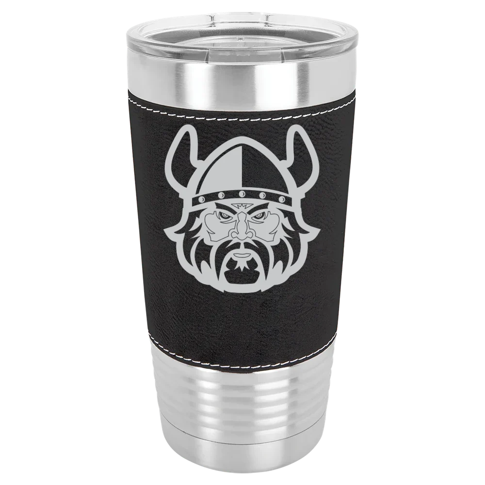 Cleveland State University Polar Camel 20 oz. Leatherette Grip Tumbler with Standard Lid