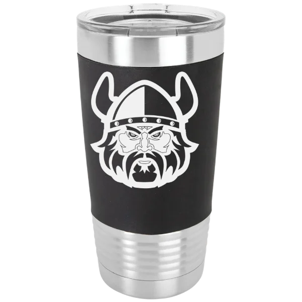 Cleveland State University Polar Camel 20 oz. Silicone Grip Tumbler with Standard Lid