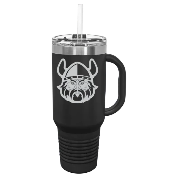 Cleveland State University Polar Camel 40 oz. Travel Mug with Snap Lid & Straw