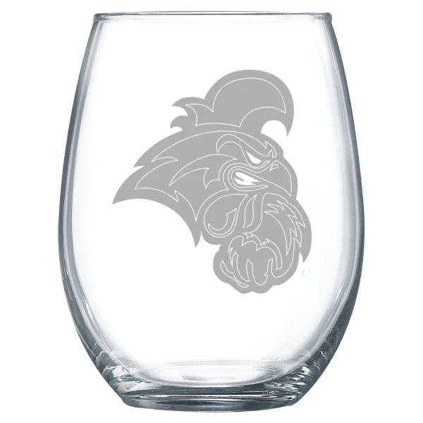 Coastal Carolina University Polar Camel 15 oz. Stemless Wine Glass