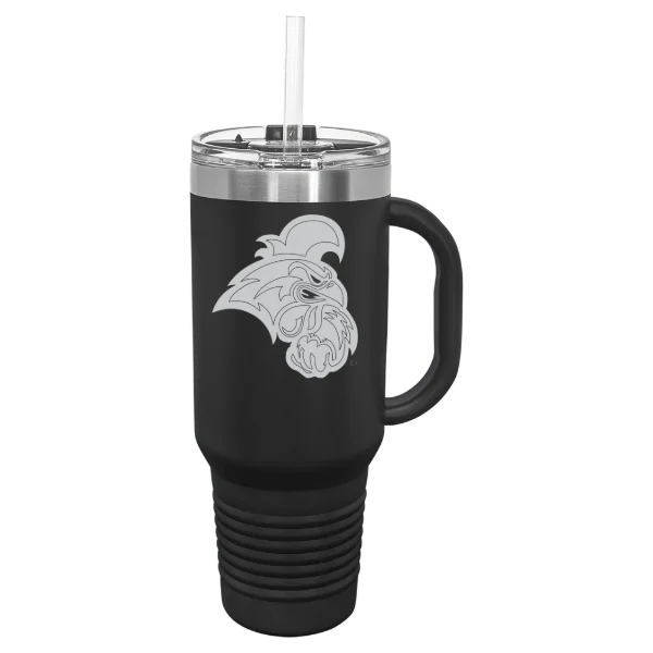 Coastal Carolina University Polar Camel 40 oz. Travel Mug with Snap Lid & Straw
