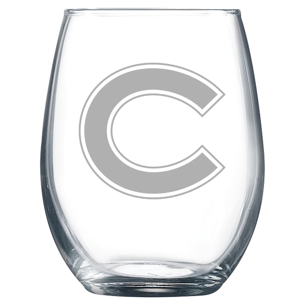 Colgate University Polar Camel 9 oz. Stemless Wine Glass