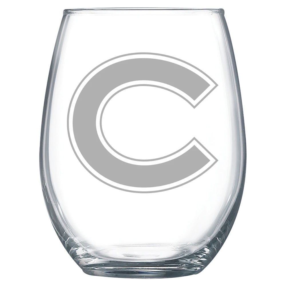 Colgate University Polar Camel 15 oz. Stemless Wine Glass