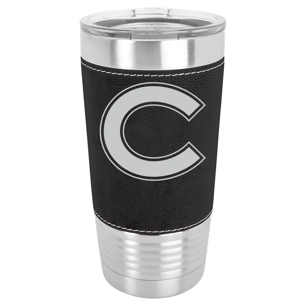 Colgate University Polar Camel 20 oz. Leatherette Grip Tumbler with Standard Lid