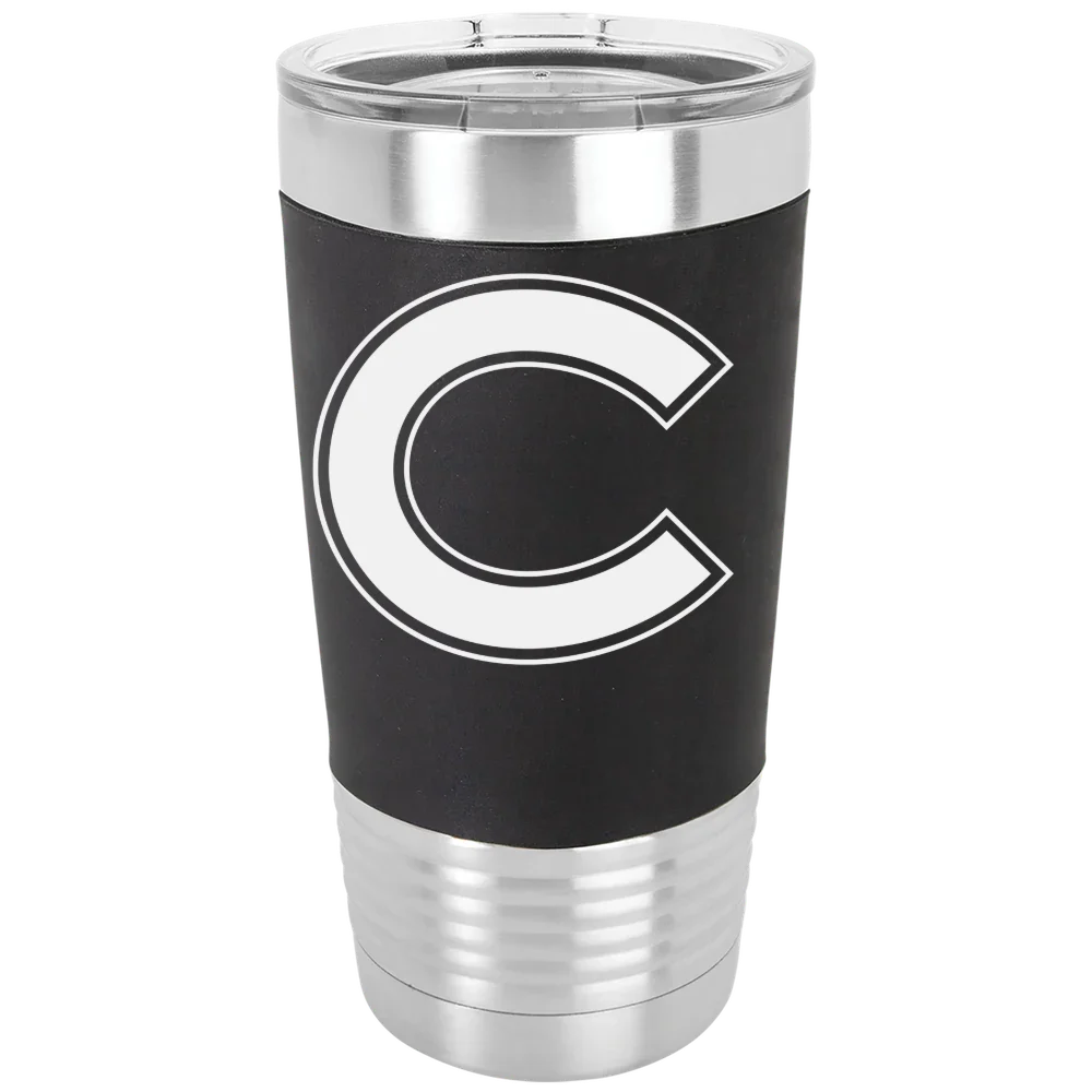 Colgate University Polar Camel 20 oz. Silicone Grip Tumbler with Standard Lid