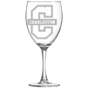 College of Charleston (South Carolina) Polar Camel 10 1/2 oz. Wine Glass