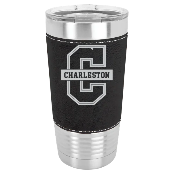 College of Charleston (South Carolina) Polar Camel 20 oz. Leatherette Grip Tumbler with Standard Lid