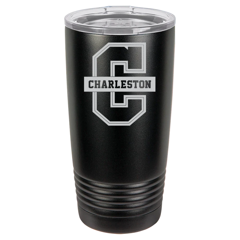 College of Charleston (South Carolina) Polar Camel 20 oz. Ringneck Tumbler with Standard Lid