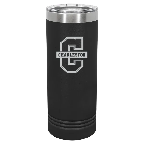 College of Charleston (South Carolina) Polar Camel 22 oz. Skinny Tumbler with Slider Lid