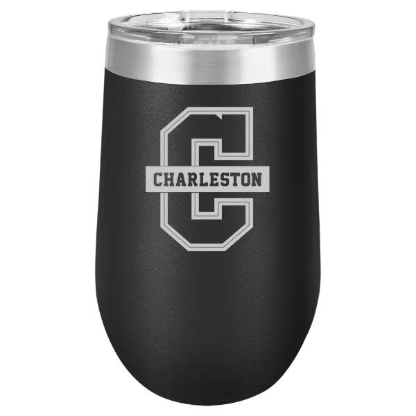 College of Charleston (South Carolina) Polar Camel 16 oz. Stemless Wine Tumbler