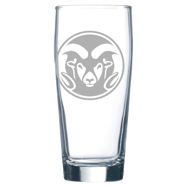 Colorado State University Polar Camel 16 oz. Willi Becher Beer Glass