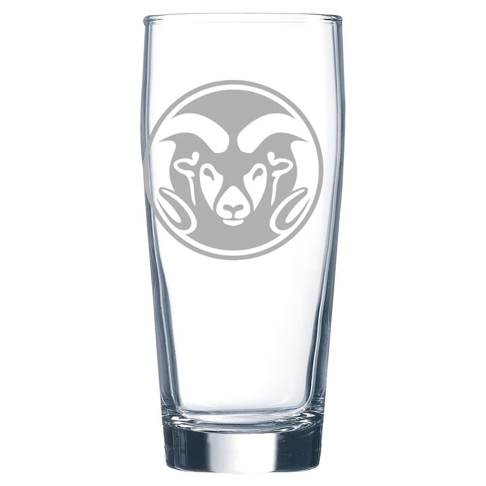 Colorado State University Polar Camel 16 oz. Willi Becher Beer Glass