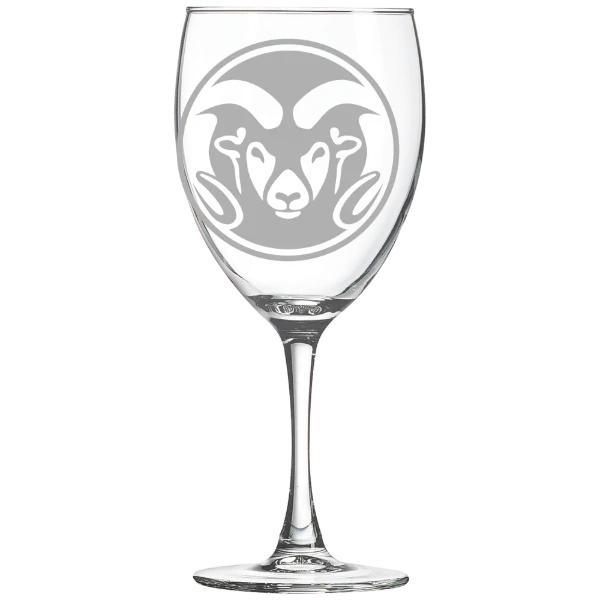 Colorado State University Polar Camel 10 1/2 oz. Wine Glass