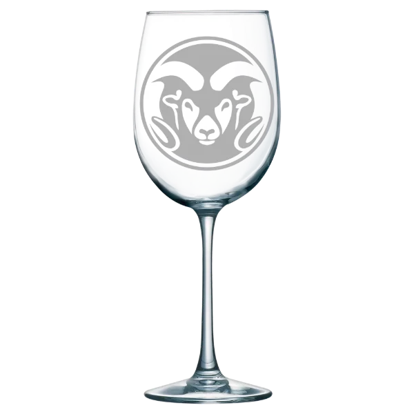 Colorado State University Polar Camel 19 oz. Wine Glass