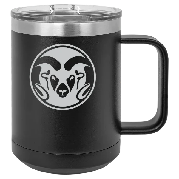 Colorado State University Polar Camel 15 oz. Mug with Slider Lid
