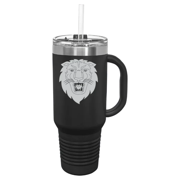 Columbia University-Barnard College Polar Camel 40 oz. Travel Mug with Snap Lid & Straw