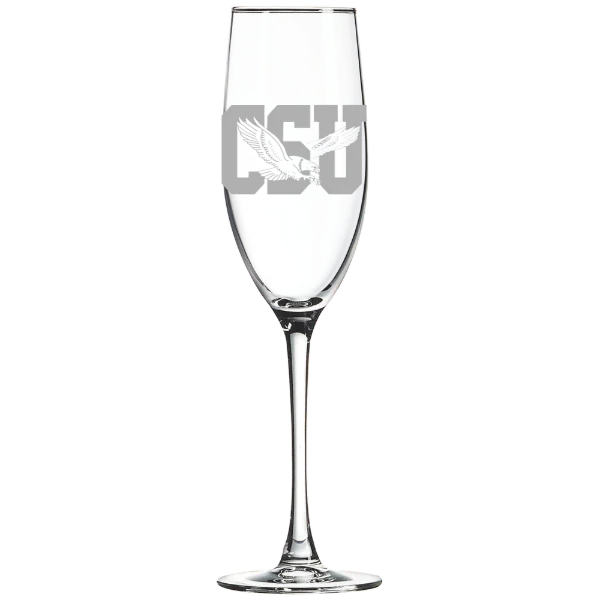 Coppin State University Polar Camel 8 oz. Champagne Flute