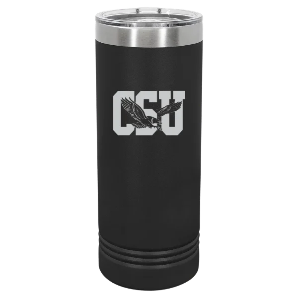Coppin State University Polar Camel 22 oz. Skinny Tumbler with Slider Lid