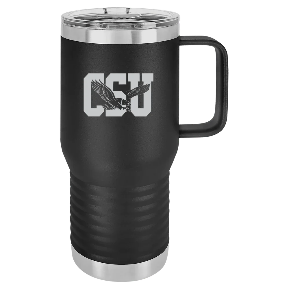 Coppin State University Polar Camel 20 oz. Travel Mug with Slider Lid