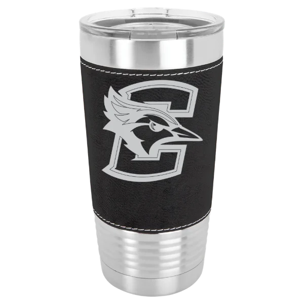 Creighton University Polar Camel 20 oz. Leatherette Grip Tumbler with Standard Lid