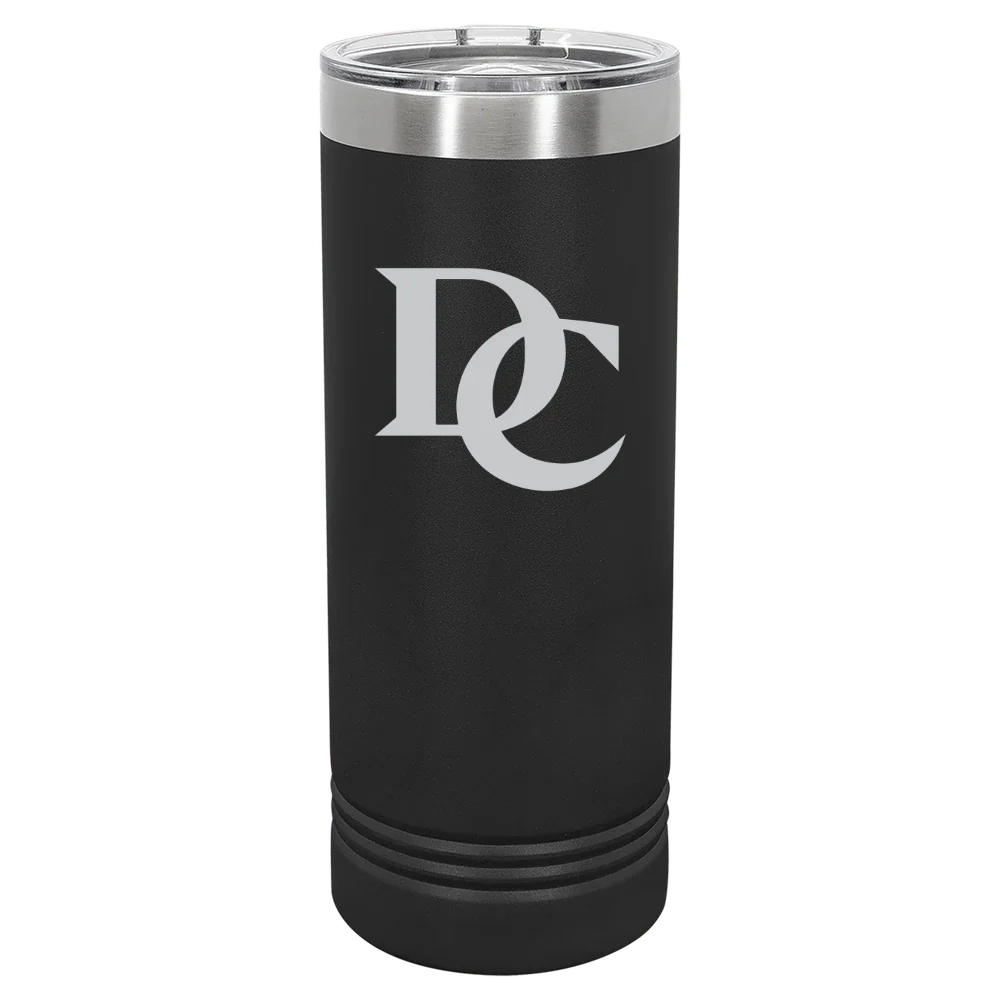 Davidson College Polar Camel 22 oz. Skinny Tumbler with Slider Lid