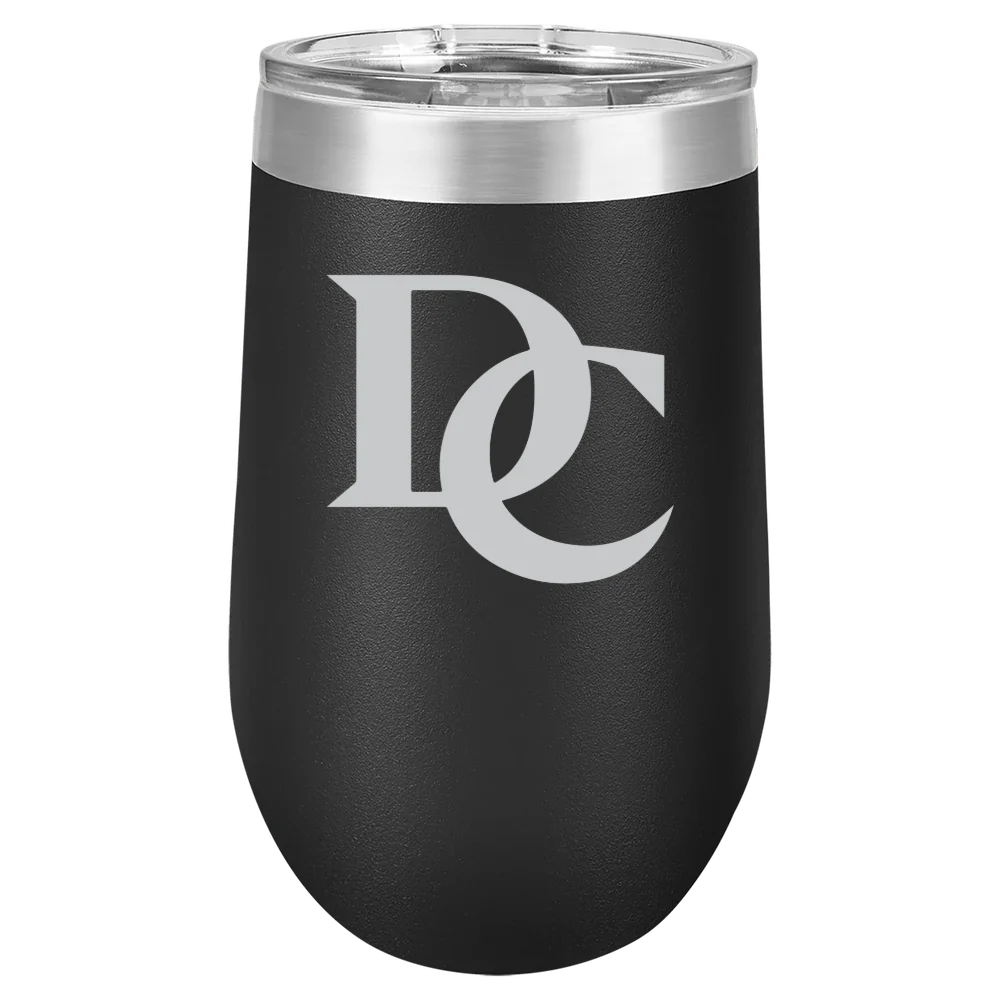 Davidson College Polar Camel 16 oz. Stemless Wine Tumbler