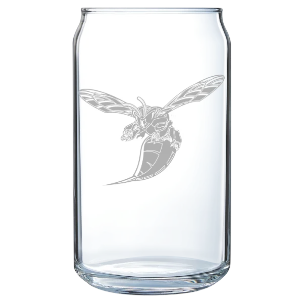Delaware State University Polar Camel 16 oz. Can Glass