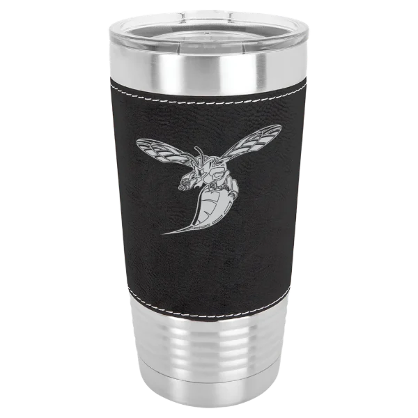 Delaware State University Polar Camel 20 oz. Leatherette Grip Tumbler with Standard Lid