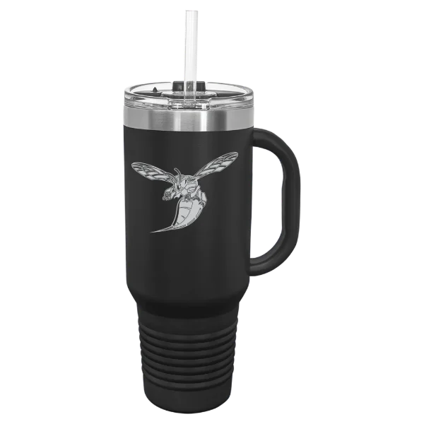 Delaware State University Polar Camel 40 oz. Travel Mug with Snap Lid & Straw