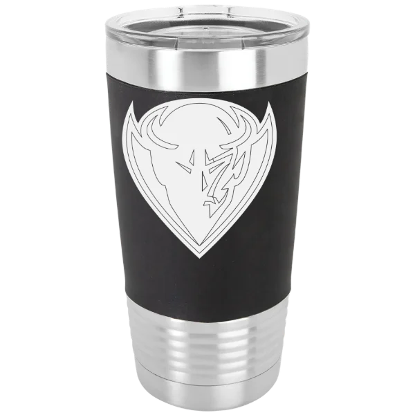 DePaul University Polar Camel 20 oz. Silicone Grip Tumbler with Standard Lid