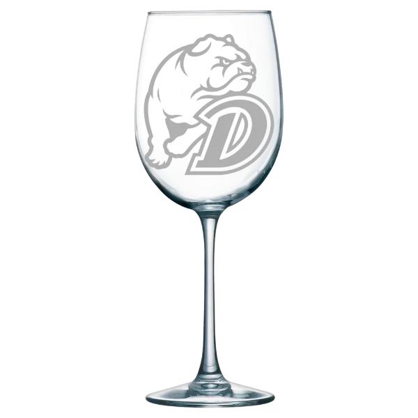 Drake University Polar Camel 19 oz. Wine Glass