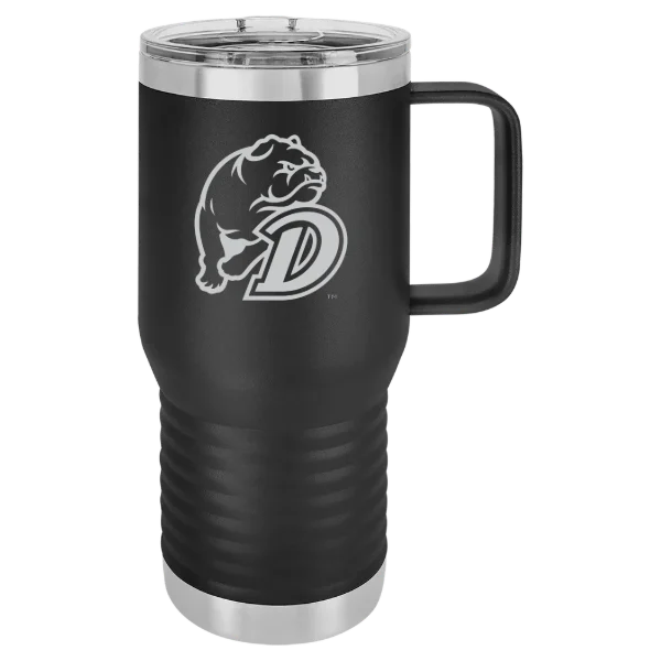 Drake University Polar Camel 20 oz. Travel Mug with Slider Lid