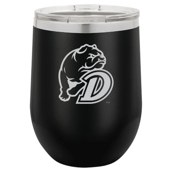 Drake University Polar Camel 12 oz. Stemless Wine Tumbler