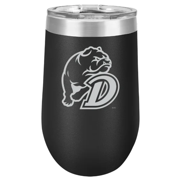 Drake University Polar Camel 16 oz. Stemless Wine Tumbler