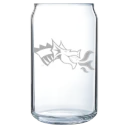 Drexel University Polar Camel 16 oz. Can Glass