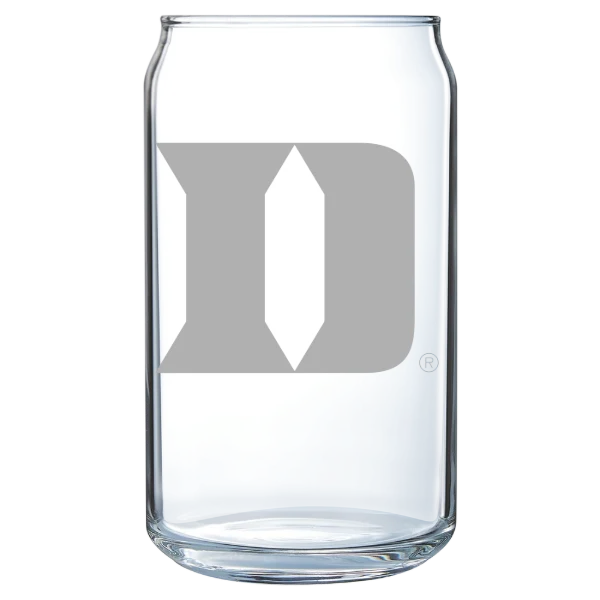 Duke University Polar Camel 16 oz. Can Glass