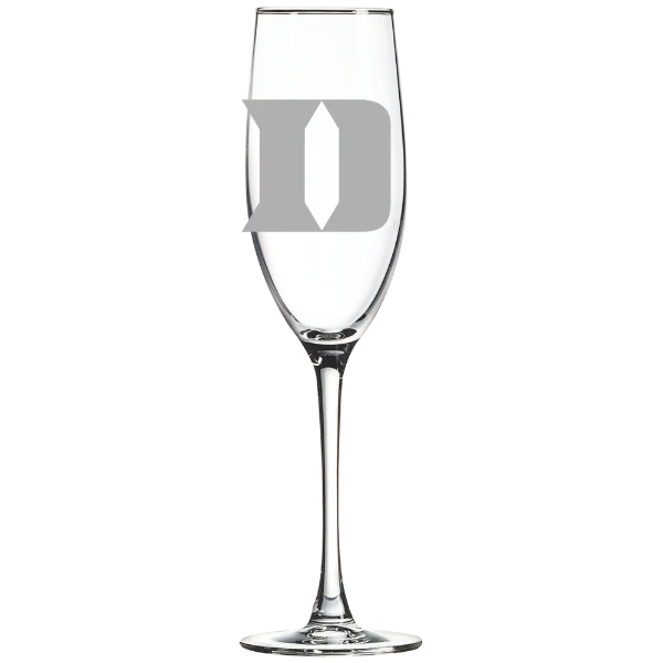 Duke University Polar Camel 8 oz. Champagne Flute