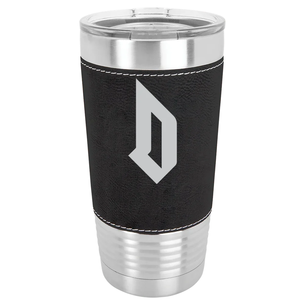 Duquesne University Polar Camel 20 oz. Leatherette Grip Tumbler with Standard Lid