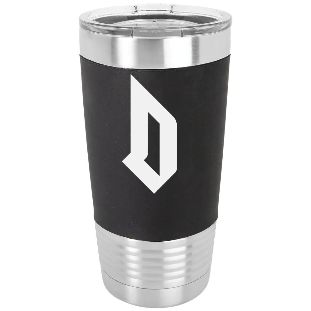 Duquesne University Polar Camel 20 oz. Silicone Grip Tumbler with Standard Lid