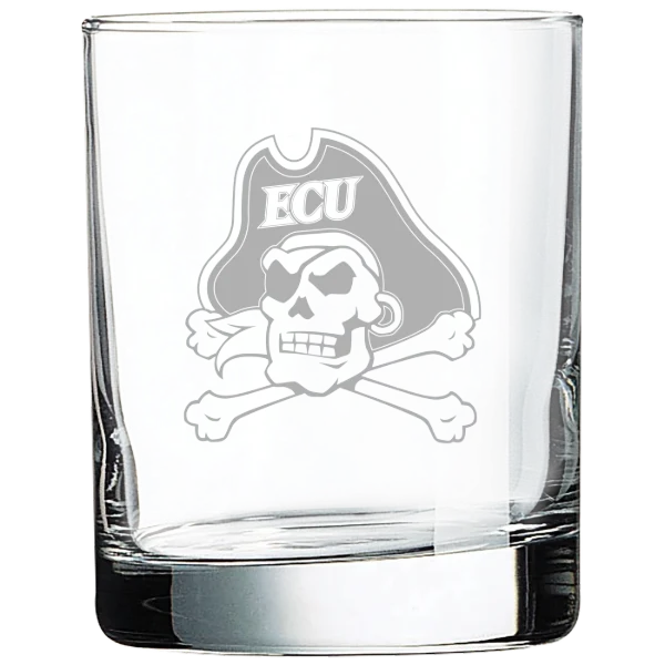 East Carolina University Polar Camel 10 1/2 oz. On The Rocks Glass
