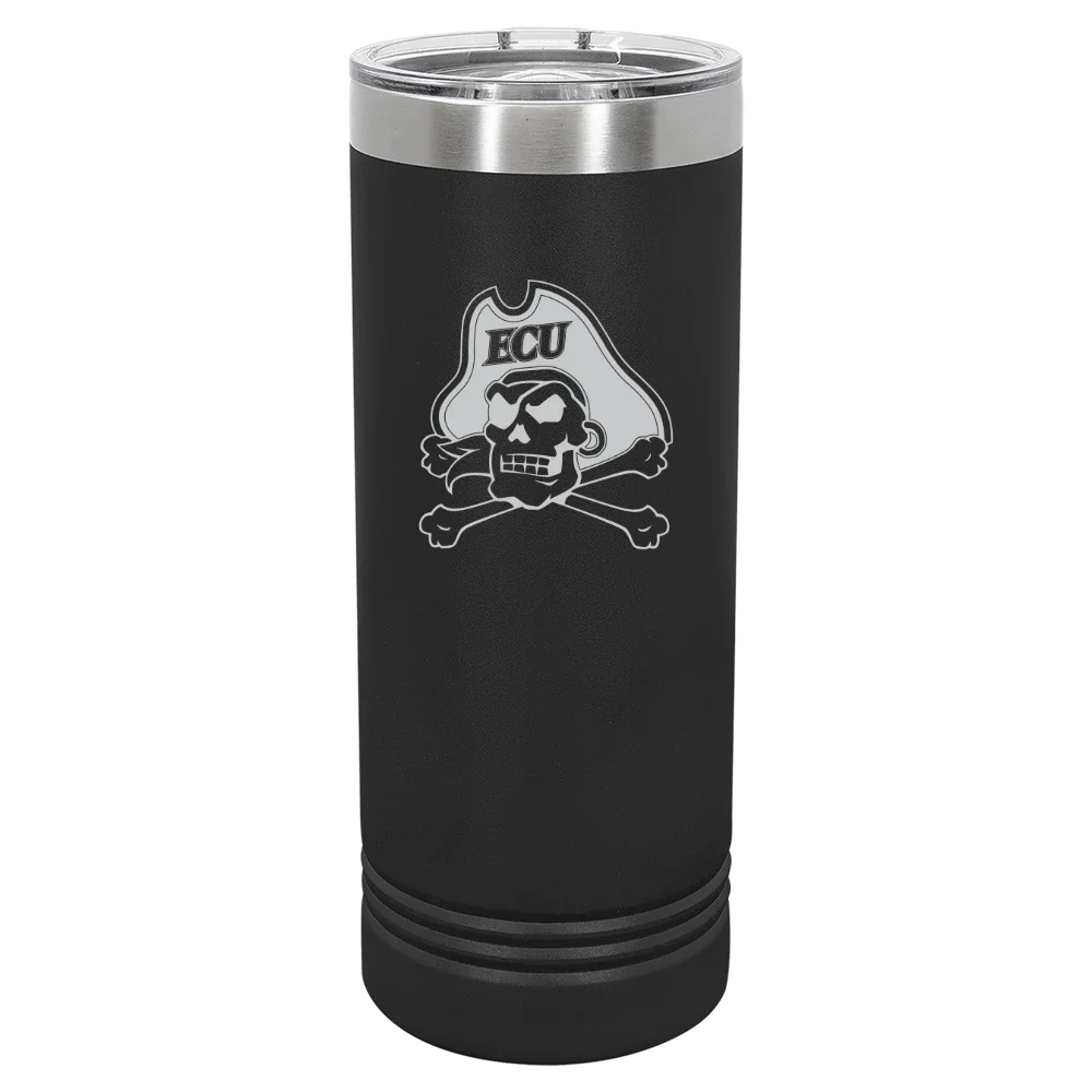 East Carolina University Polar Camel 22 oz. Skinny Tumbler with Slider Lid