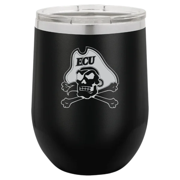 East Carolina University Polar Camel 12 oz. Stemless Wine Tumbler