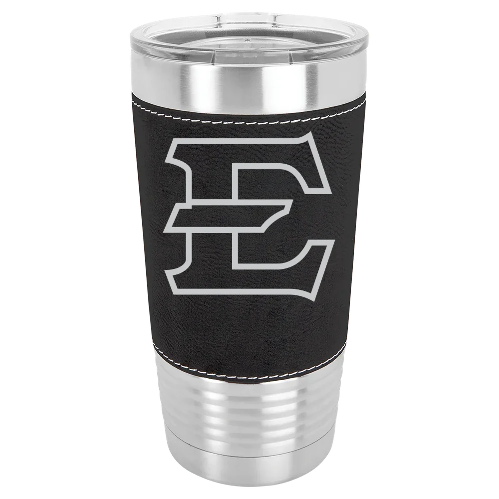 East Tennessee State University Polar Camel 20 oz. Leatherette Grip Tumbler with Standard Lid